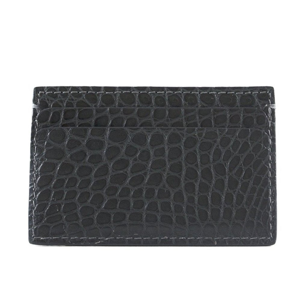 Genuine Matte Alligator 5-Pocket Card Case | BPW5859M