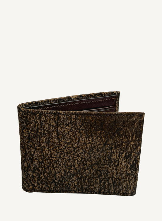 Brown Genuine Cape Buffalo Wallet | BPW7687
