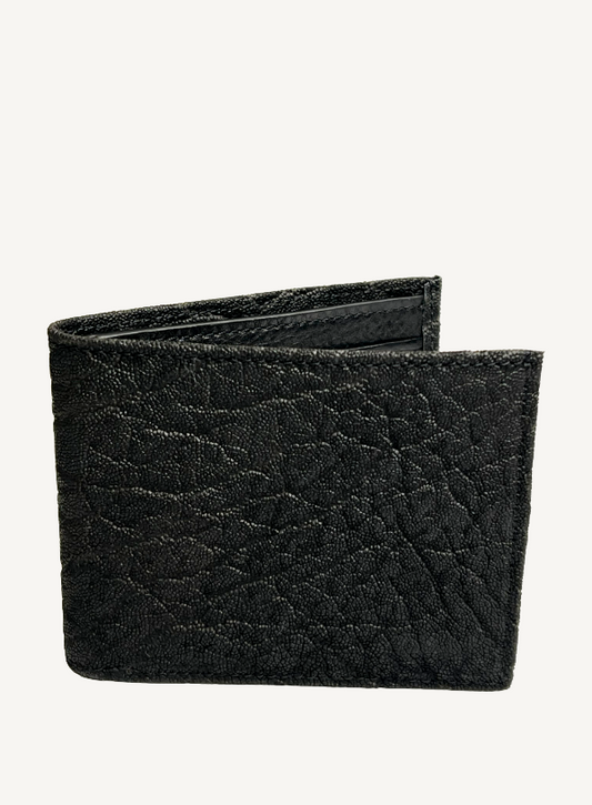Black Genuine Elephant Wallet | BPW7686