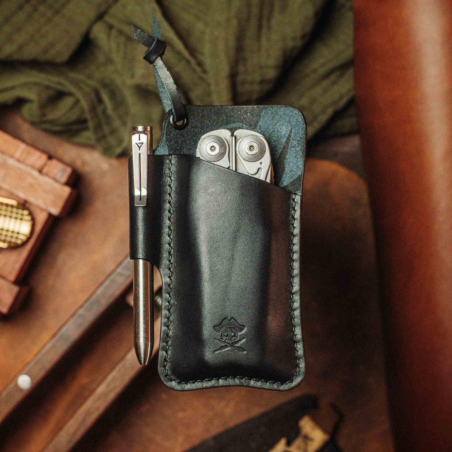 Knife Sheath - Sailor | Leather EDC | Pocket Knife Holder