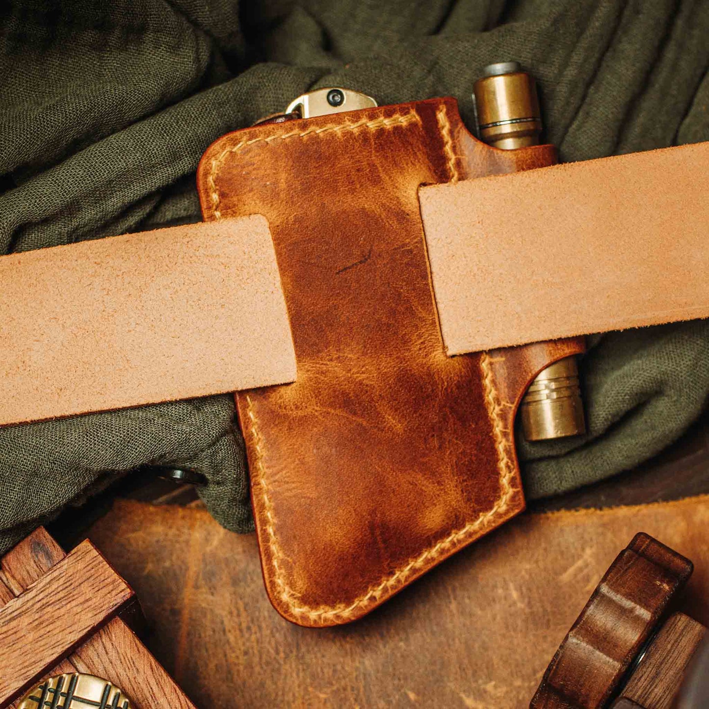 Belt Knife Sheath - Sailor v4 | Leather EDC | Knife Holder