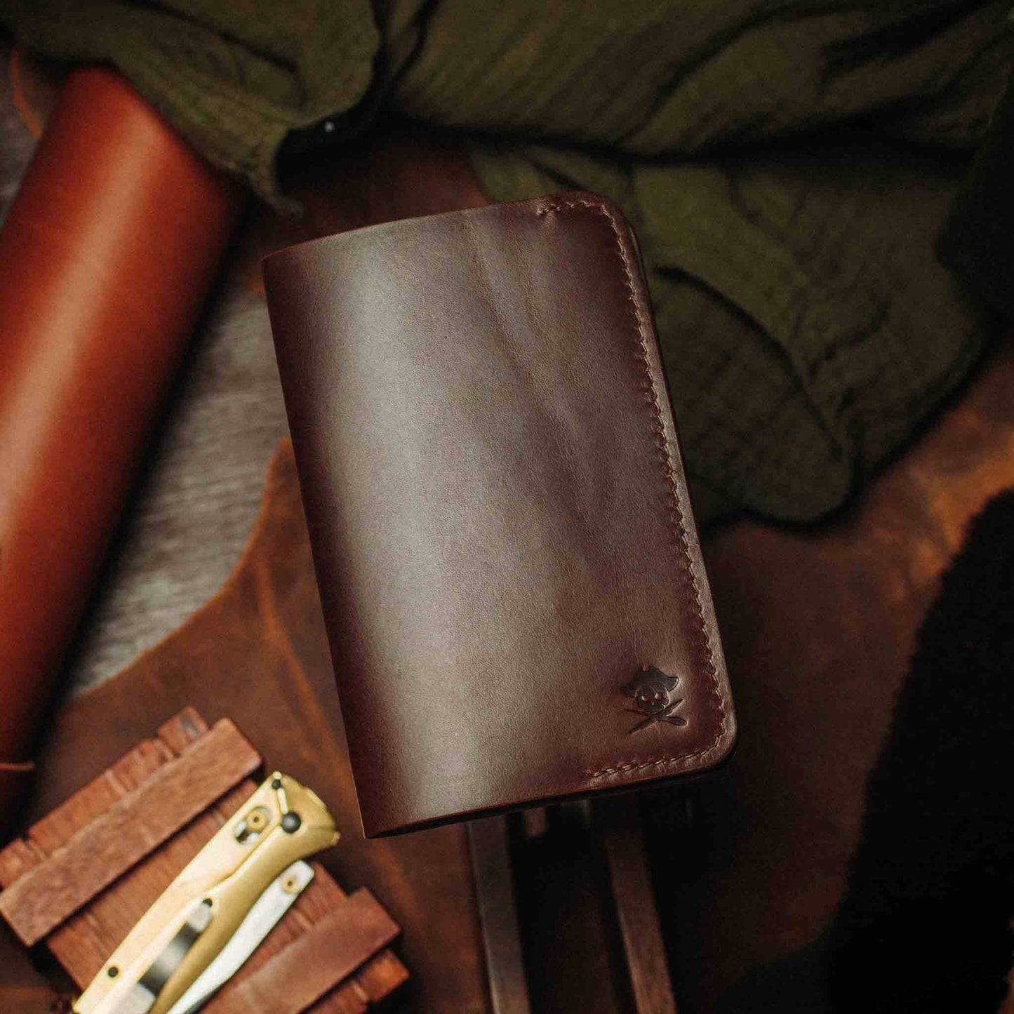 Field Notes Cover - Navigator | Leather Journal Holder | EDC