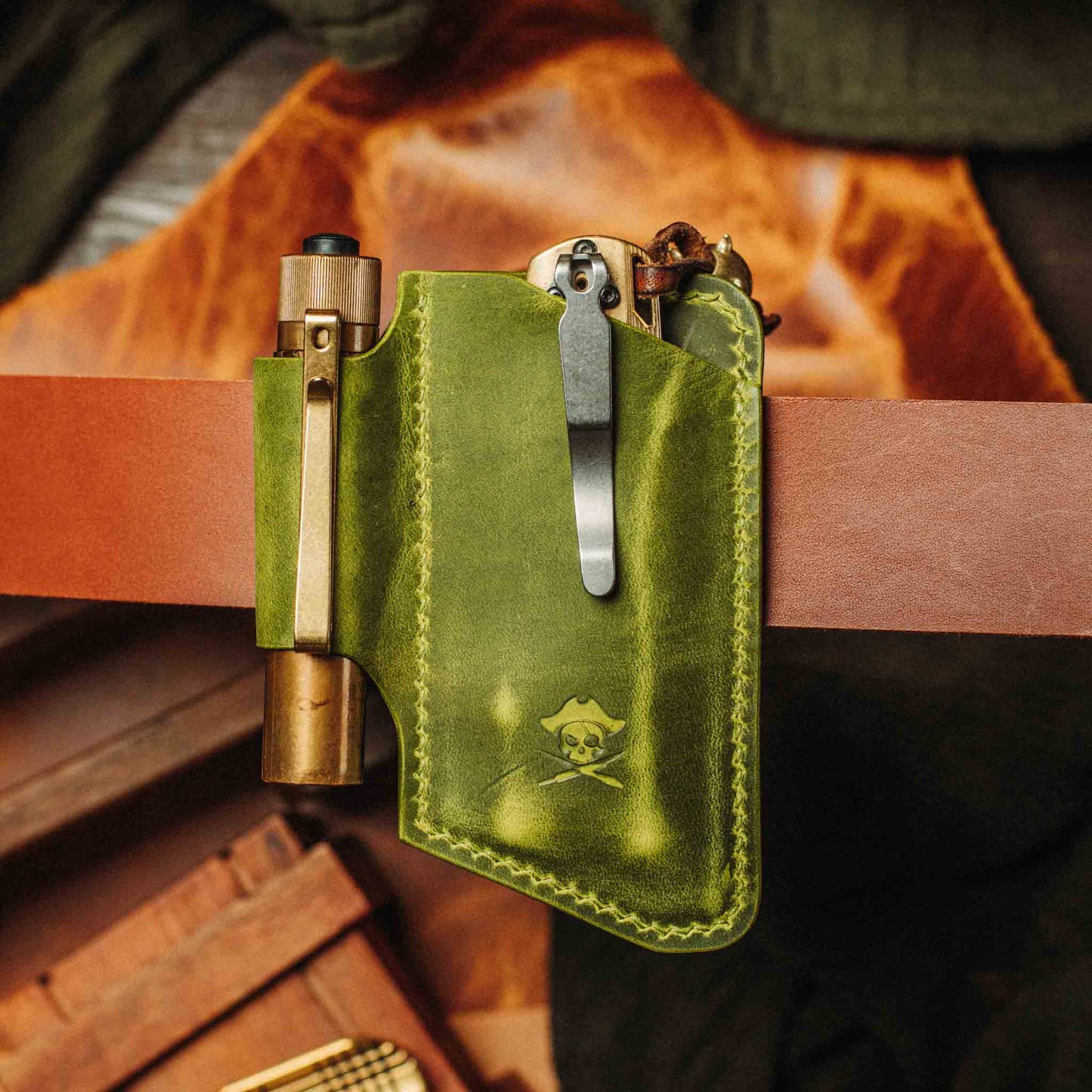 Belt Knife Sheath - Sailor v4 | Leather EDC | Knife Holder