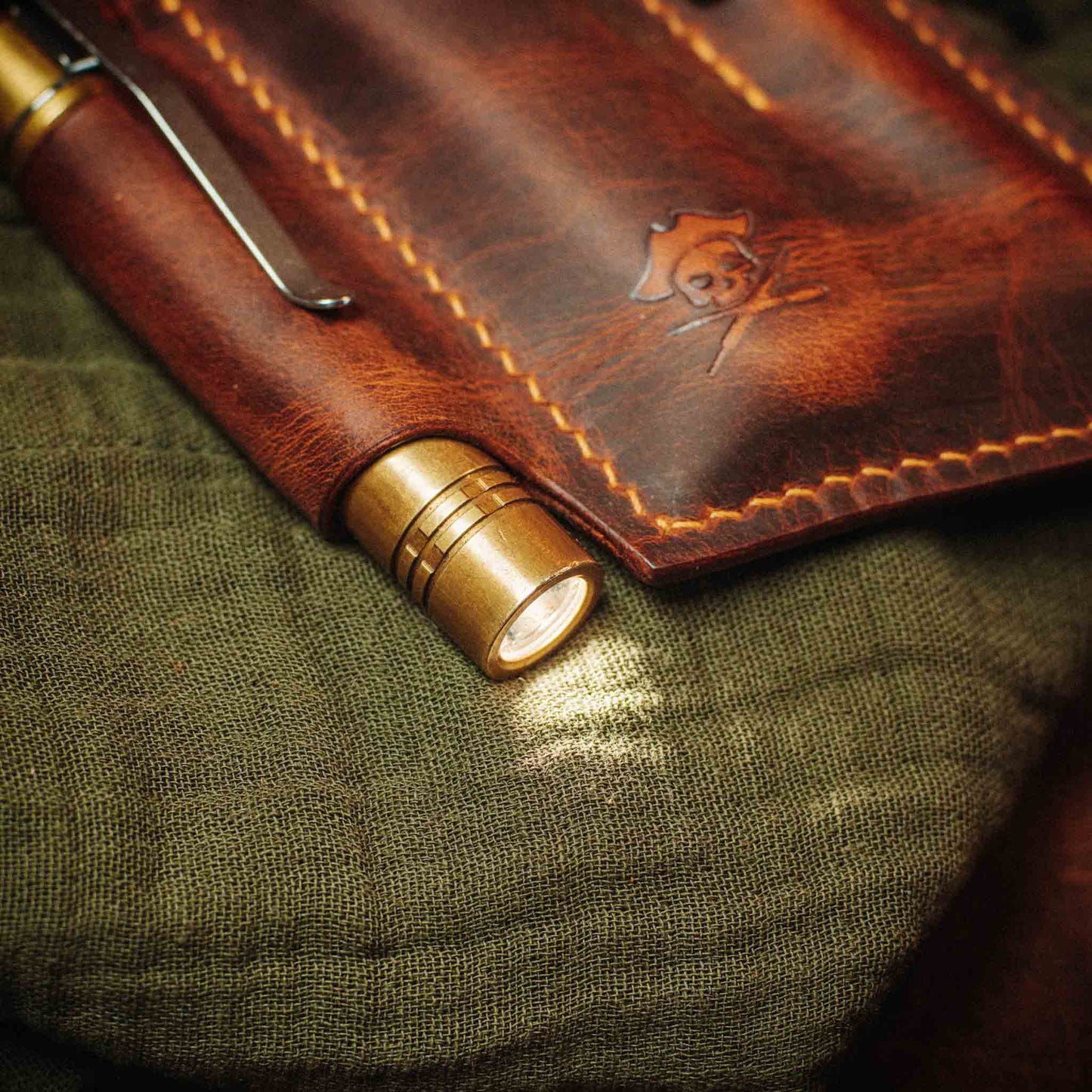 EDC Pocket Organizer - First Mate v3 | Leather Pocket Carrier