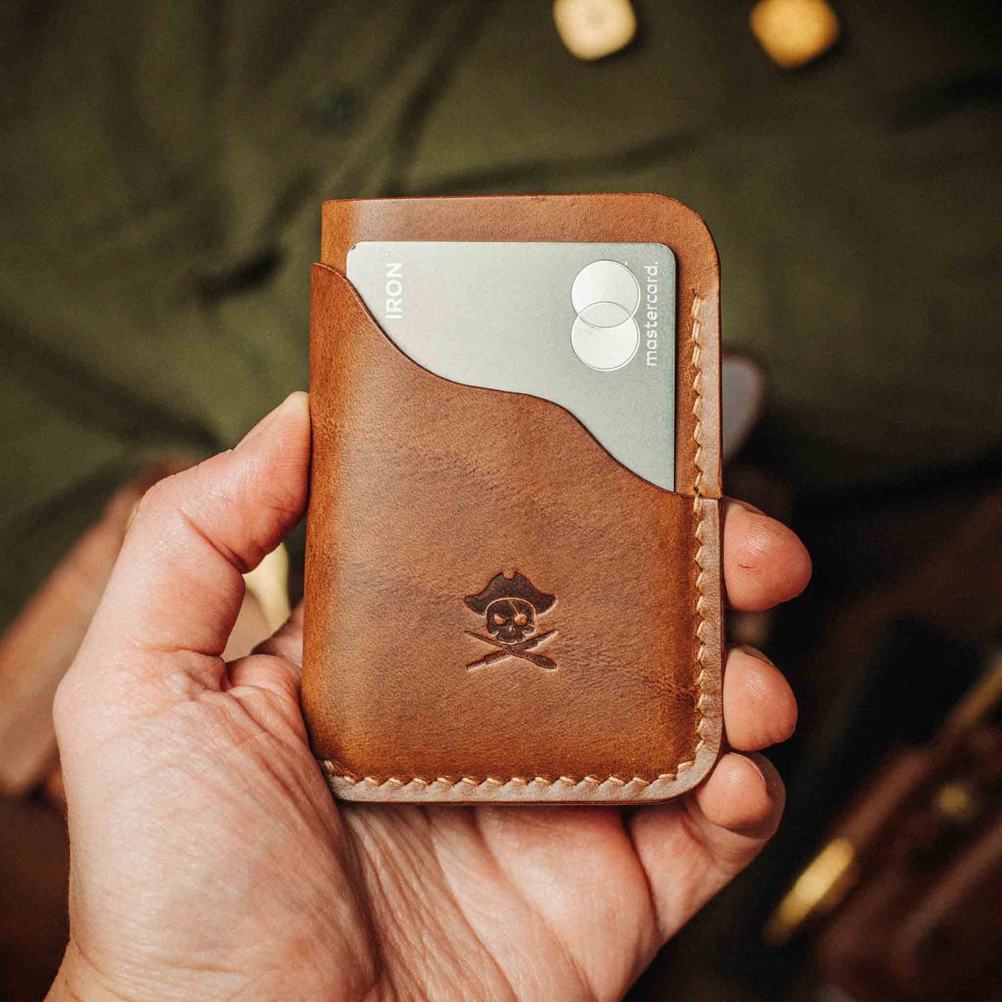 Slim Card Holder - Venturer v2 | Minimalist Leather Wallet | EDC
