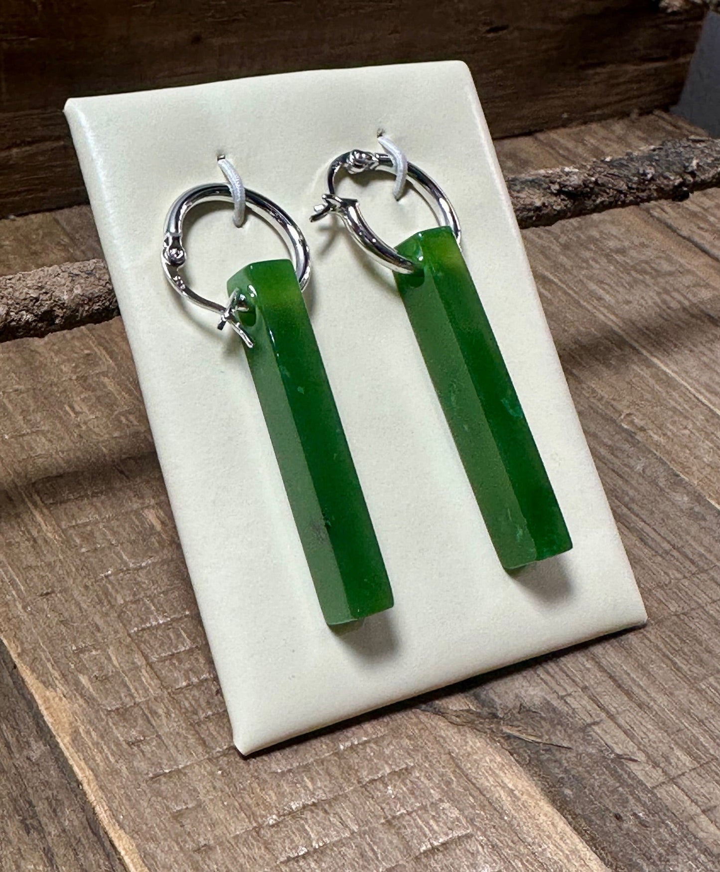 Canadian Jade Earrings, 2106