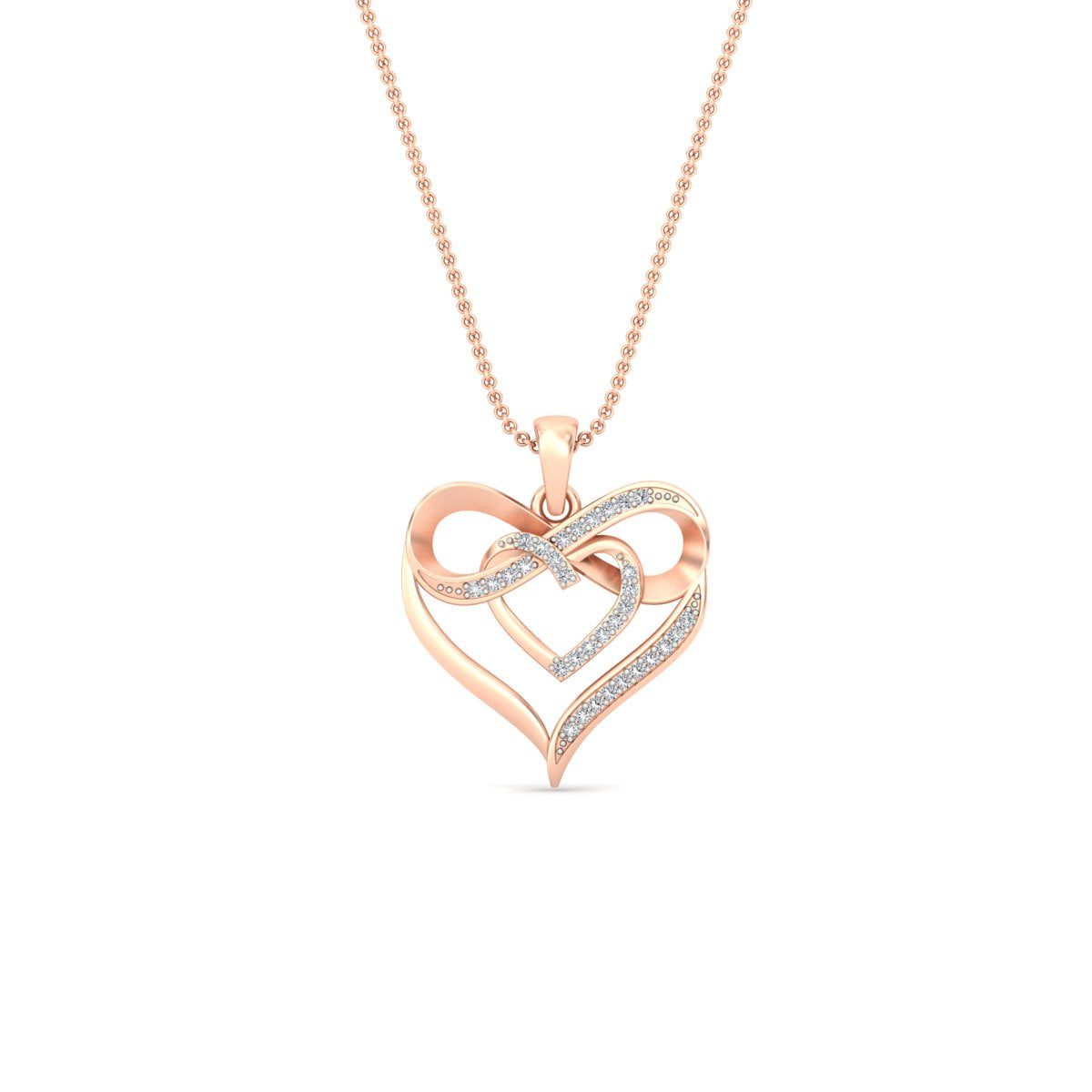 Infinity Heart Pendant
