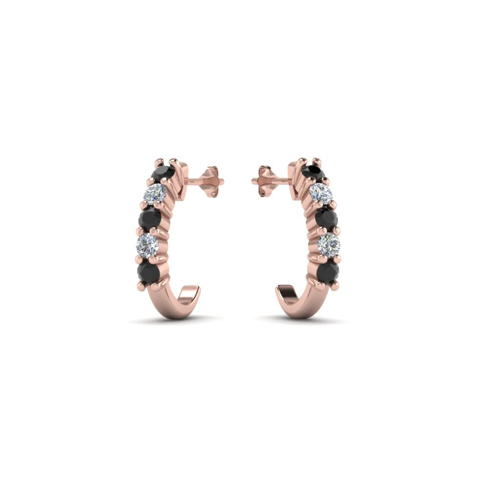 Half Huggie Hoop Earring