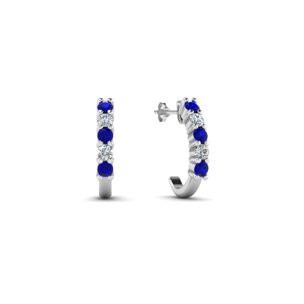 Half Huggie Hoop Earring